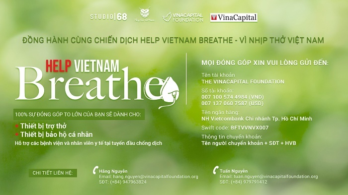 vinacapital foundation trien khai chuong trinh help vietnam breathe vi nhip tho viet nam