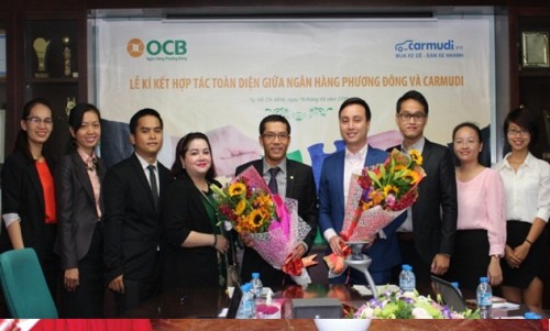 OCB hợp tác toàn diện với Carmudi Việt Nam