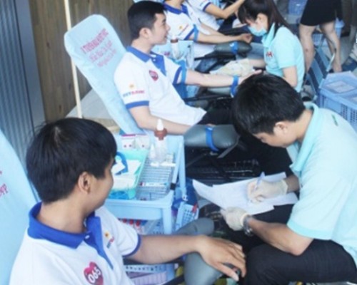 VietBank tham gia hiến máu nhân đạo