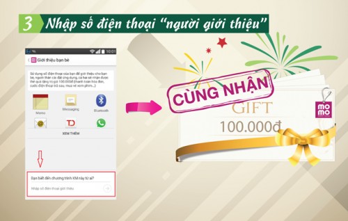 Nhiều quà tặng hấp dẫn dành cho khách hàng của Vietcombank sử dụng Ví MoMo