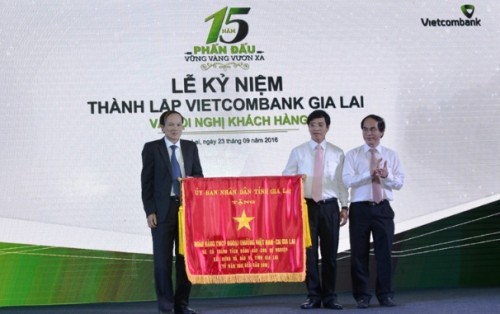 Vietcombank: Kỷ niệm 15 năm thành lập Chi nhánh Gia Lai