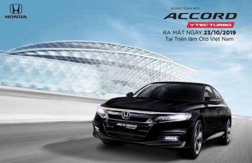 Honda Việt Nam giới thiệu mẫu xe Accord mới trước giờ "G"