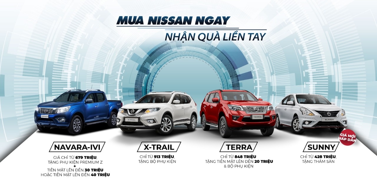 Nhận ưu đãi hơn 40 triệu đồng khi mua xe Nissan tháng 9