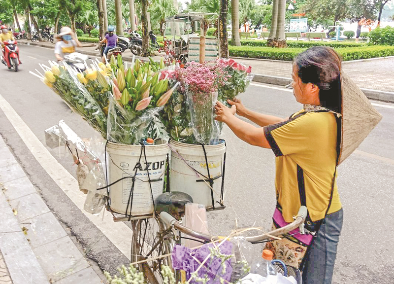 them nang nhung ganh hang rong