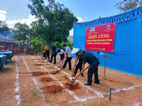 BIC tài trợ xây dựng điểm trường cho trẻ em tại Sơn La