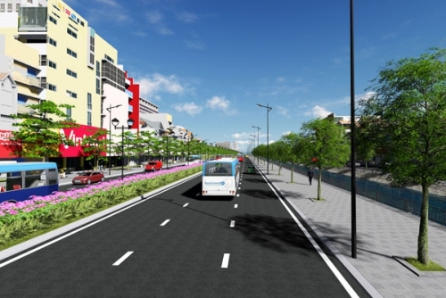 Hà Nội: Khởi công dự án xây dựng, mở rộng đường Tam Trinh