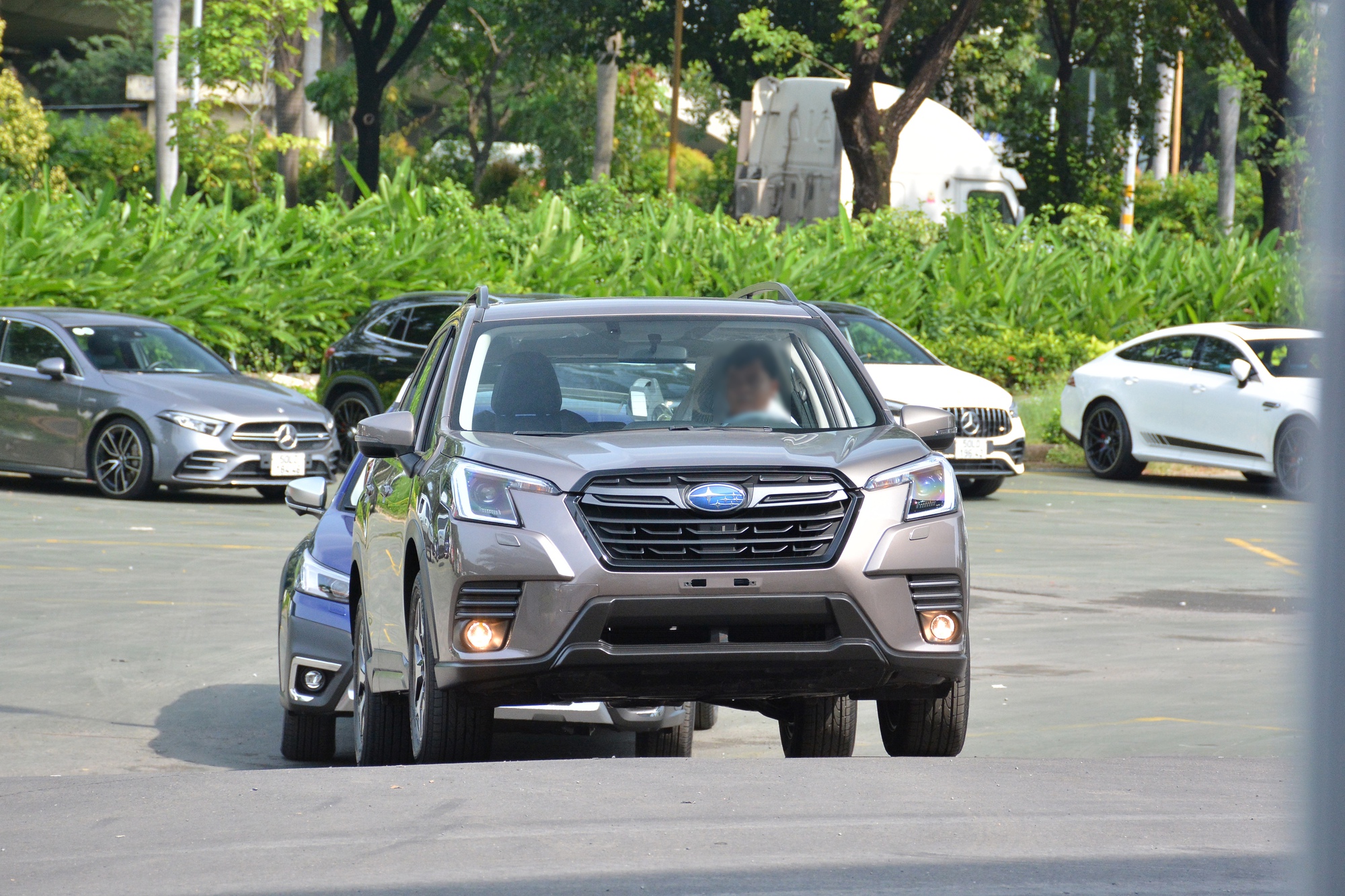 subaru forester 2023 lan dau lo dien tai viet nam