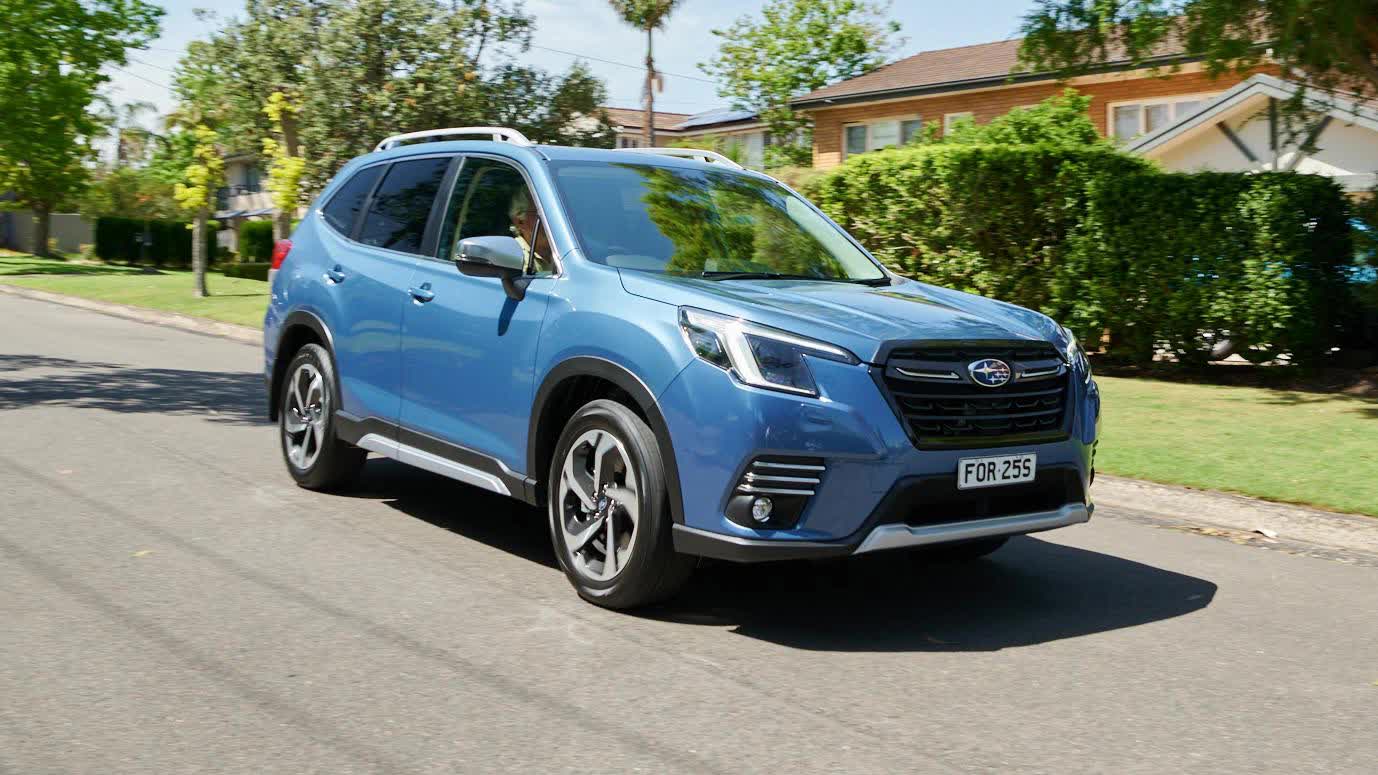 subaru forester 2023 lan dau lo dien tai viet nam