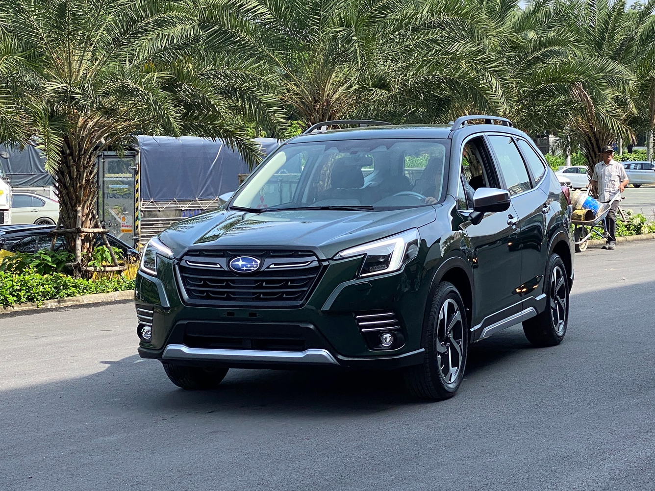 subaru forester 2023 lan dau lo dien tai viet nam