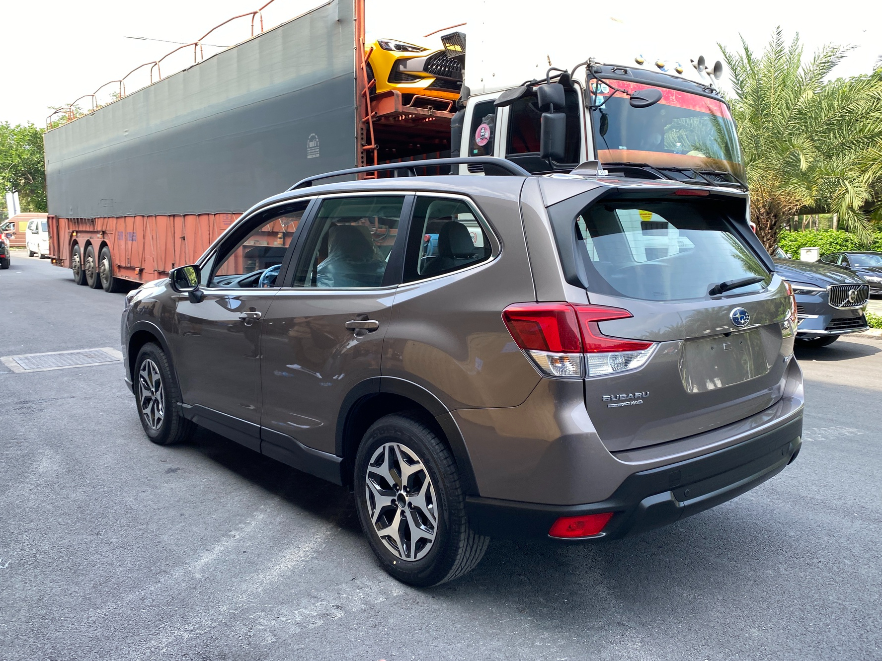 subaru forester 2023 lan dau lo dien tai viet nam