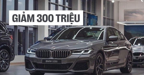 BMW 5-Series giảm giá 300 triệu đồng tại đại lý