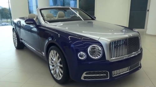 Bentley Mulsanne Grand Convertible thế hệ mới giá 3,5 triệu USD