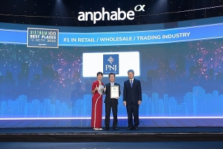 PNJ được bình chọn top 1 “Nơi làm việc tốt nhất Việt Nam” trong ngành bán lẻ 2022