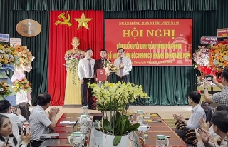 Công bố quyết định bổ nhiệm Giám đốc NHNN chi nhánh tỉnh Quảng Nam