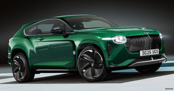 SUV mới của Bentley lần đầu lộ ngoại hình chính thức