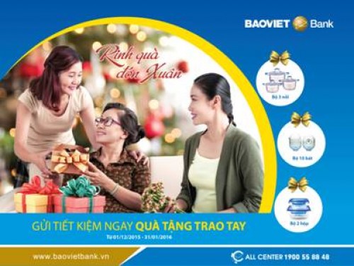 BAOVIET Bank: Luôn đồng hành cùng khách hàng