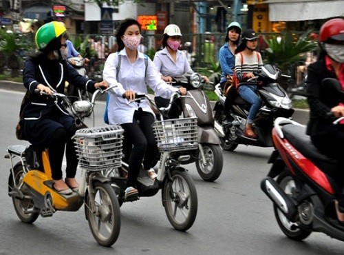 Hà Nội: Xe đạp, xe máy điện phải đi đăng ký biển số