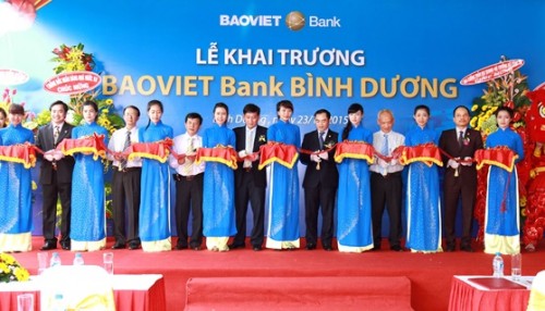 BAOVIET Bank khai trương chi nhánh Bình Dương