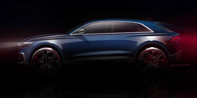 Audi Q8 Concept sẽ được ra mắt vào năm sau