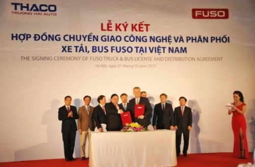 THACO chính thức là nhà Tổng phân phối các sản phẩm FUSO tại Việt Nam