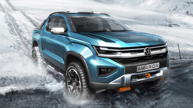 Volkswagen trình làng mẫu bán tải mới Amarok