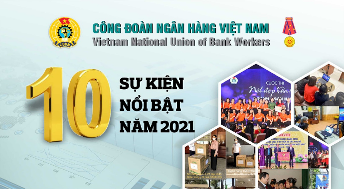 Công đoàn Ngân hàng Việt Nam - 10 sự kiện nổi bật năm 2021