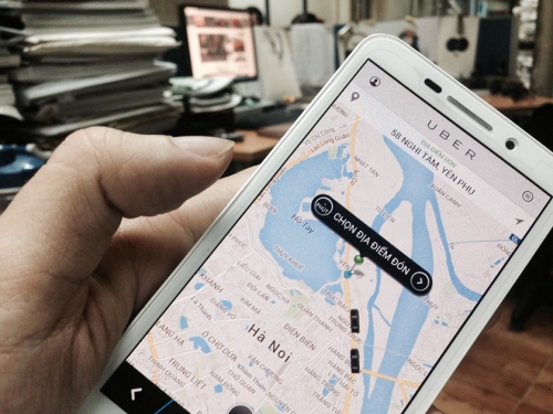 Uber hy vọng mở rộng thị trường ở Việt Nam