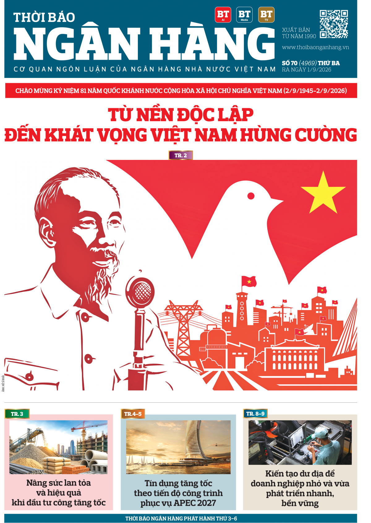 Số 70 ra ngày 1/9/2026