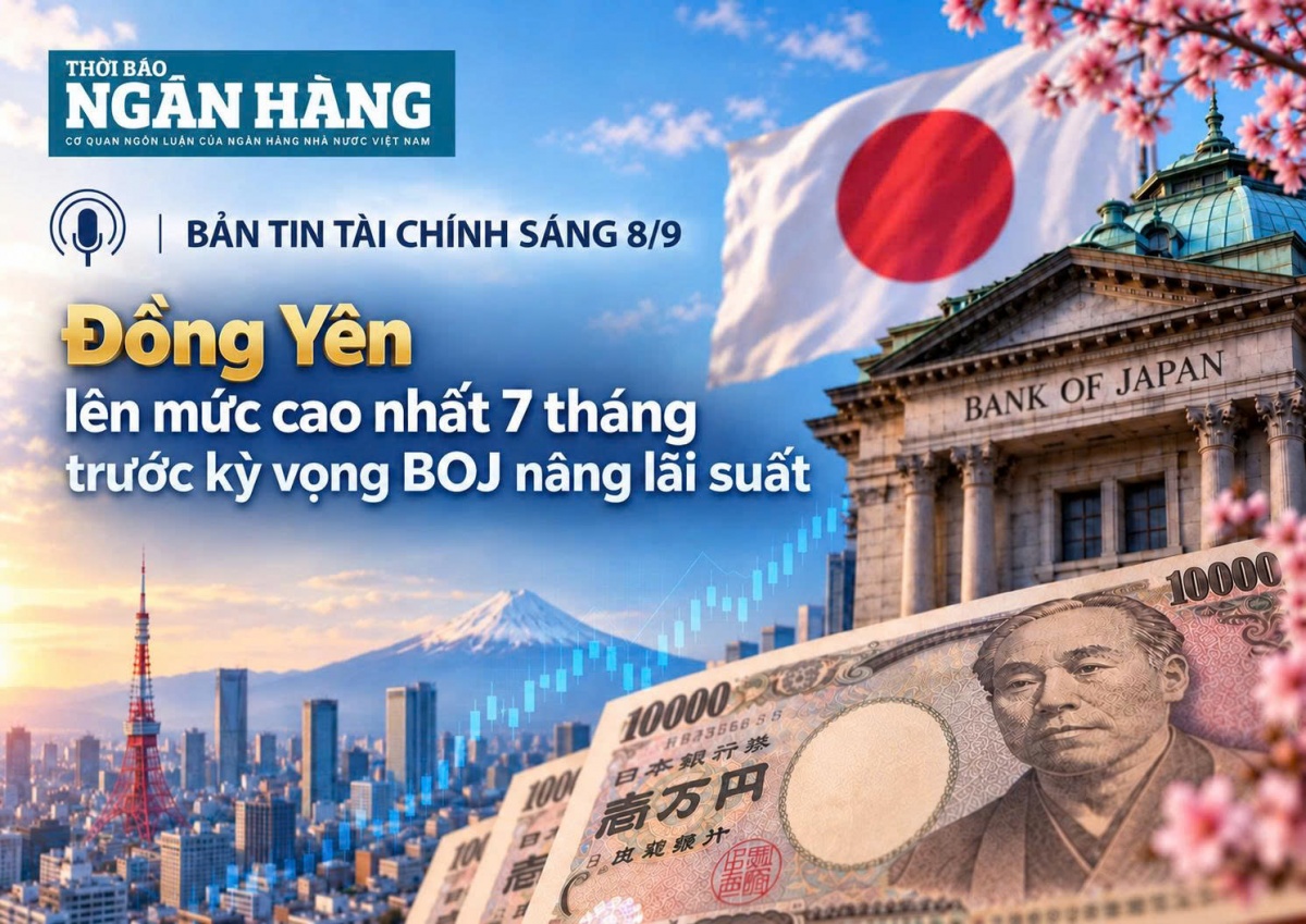 ban tin tai chinh sang 89 dong yen len muc cao nhat 7 thang truoc ky vong boj nang lai suat