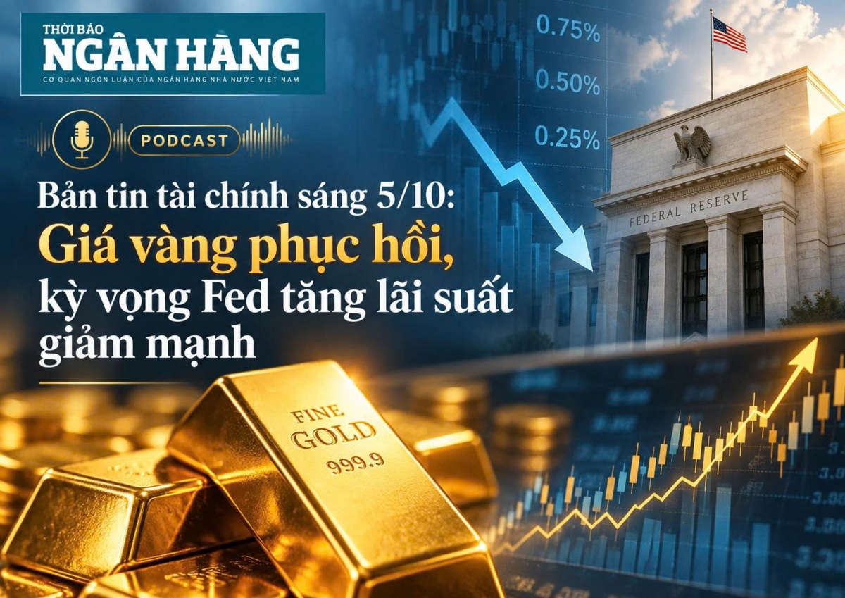 ban tin tai chinh sang 510 gia vang phuc hoi ky vong fed tang lai suat giam manh