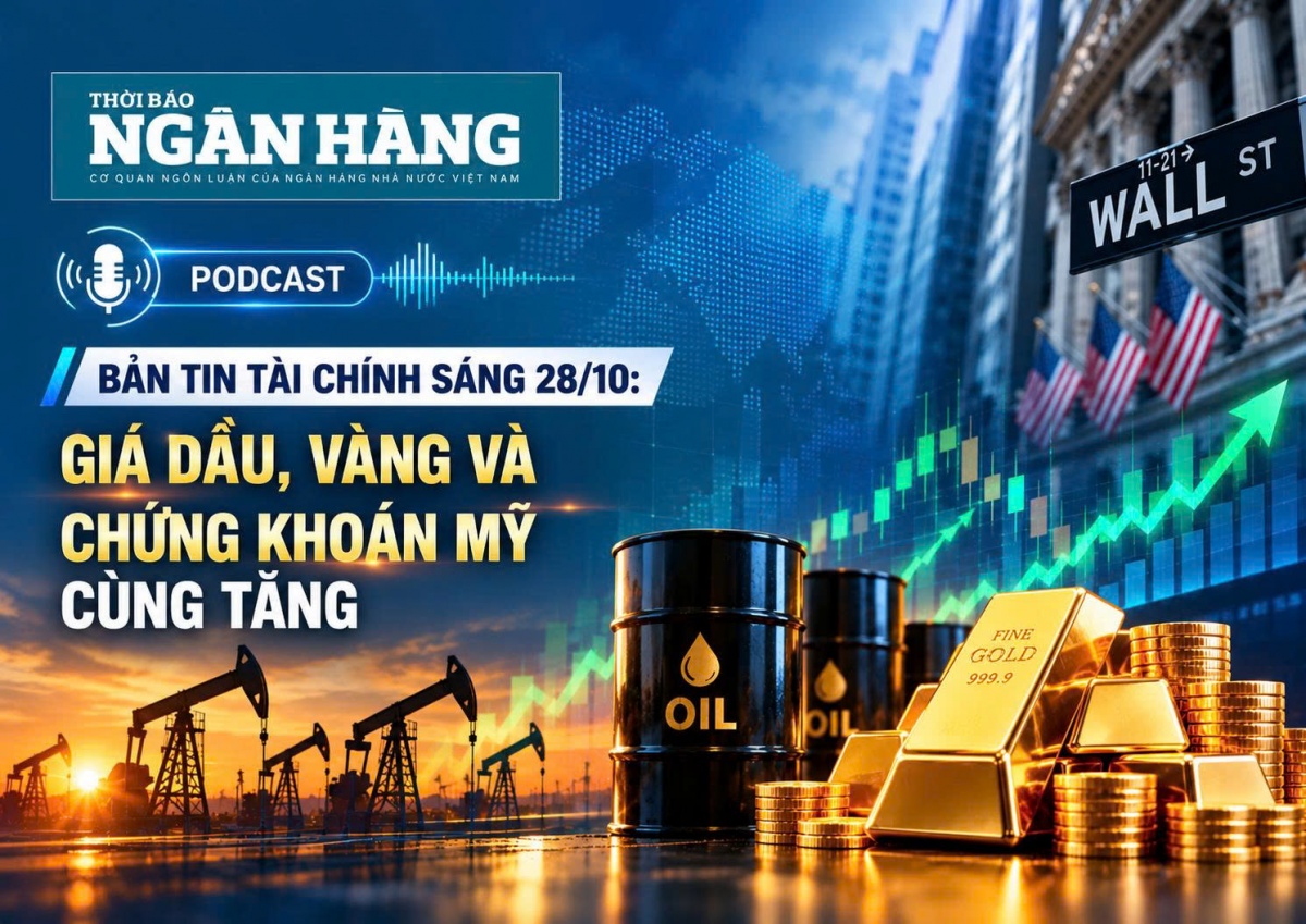 ban tin tai chinh sang 2810 gia dau vang va chung khoan my cung tang